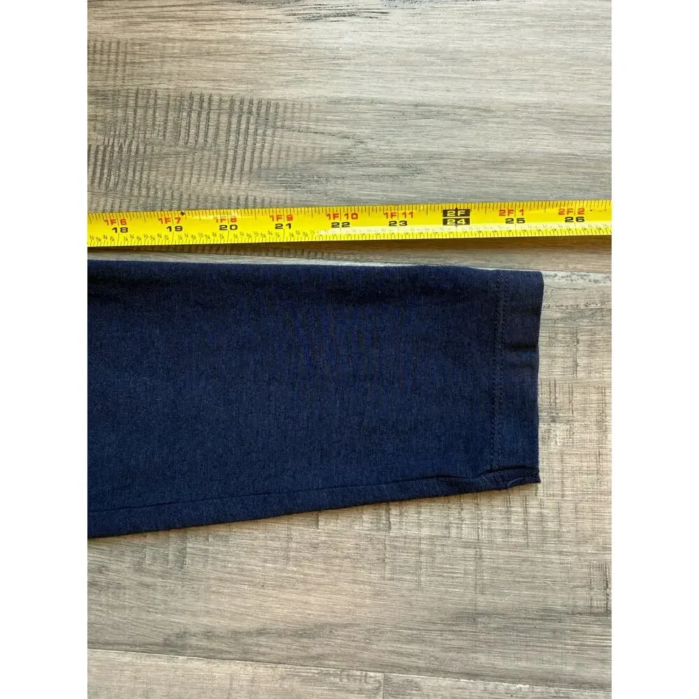Coolibar UPF 50+ Sun Protection Cardigan Navy Blue Wrap Jacket Women's Medium - Picture 8 of 9